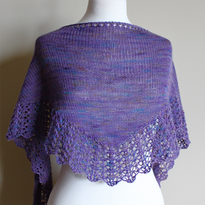 Contentment Shawl - Leah Michelle Designs