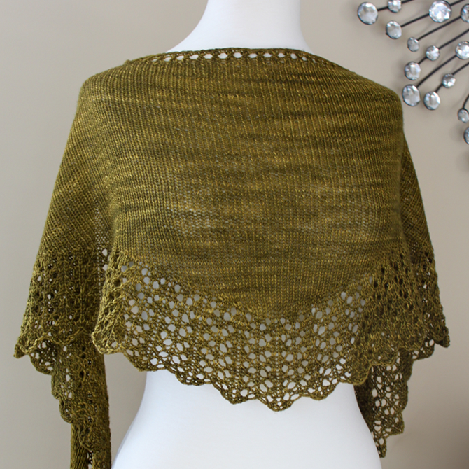 Contentment Shawl - Leah Michelle Designs