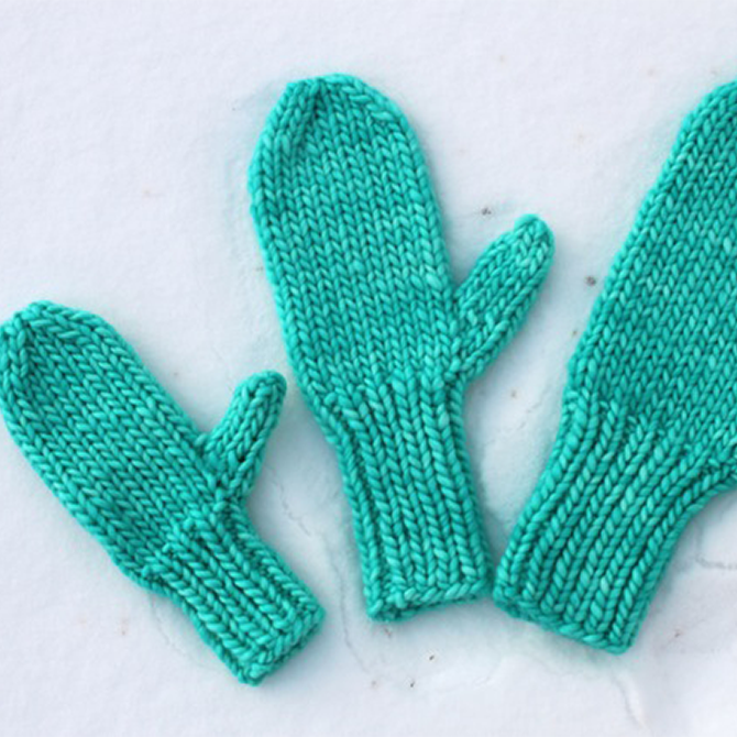 Fitted Mittens - Leah Michelle Designs
